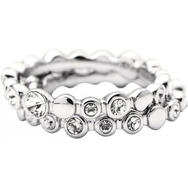 Стальное наборное кольцо DKNY NJ1692040 с кристаллами 1 Стальное наборное кольцо DKNY NJ1692040 с кристаллами 1