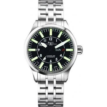 Мужские швейцарские механические наручные часы BALL NM1080C-S3-BK 1