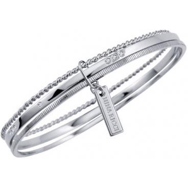 Серебряный жесткий браслет Nina Ricci NR-70152971108063 с цирконами 1 Серебряный жесткий браслет Nina Ricci NR-70152971108063 с цирконами 1