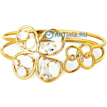 Стальной жесткий браслет Nina Ricci NR-70174360108060 с цирконием 1 Стальной жесткий браслет Nina Ricci NR-70174360108060 с цирконием 1