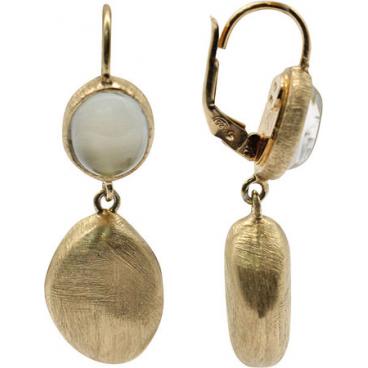 Серебряные серьги Stile Italiano OA646-pz с ювелирным стеклом 1 Серебряные серьги Stile Italiano OA646-pz с ювелирным стеклом 1