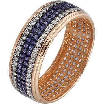 Серебряное кольцо Национальное Достояние P1-393-2-nd с фианитами 1 Серебряное кольцо Национальное Достояние P1-393-2-nd с фианитами 1