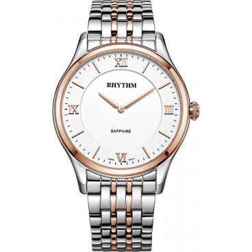 Мужские японские наручные часы Rhythm P1501S04 1