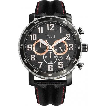 Мужские наручные часы Pierre Ricaud P91081.Y22RCH с хронографом 1