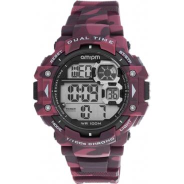 Мужские спортивные наручные часы AM:PM PC162-G390 1