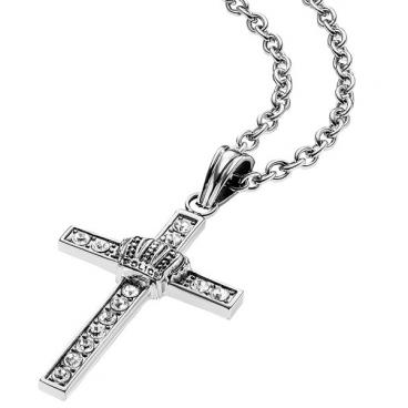 Мужской стальной декоративный крестик Police PJ.25523PSS/01 1 Мужской стальной декоративный крестик Police PJ.25523PSS/01 1