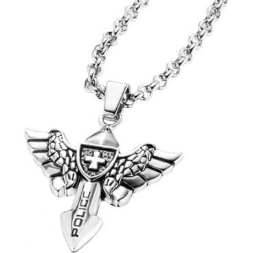 Мужской стальной декоративный крестик Police PJ.25708PSS/01 1 Мужской стальной декоративный крестик Police PJ.25708PSS/01 1