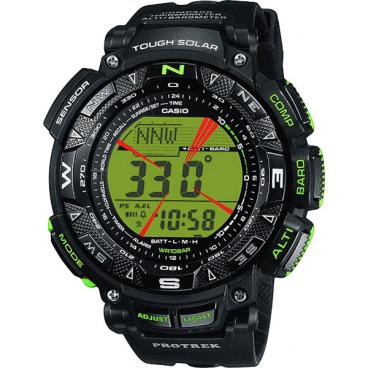 Мужские японские наручные часы Casio Pro Trek PRG-240-1B 1