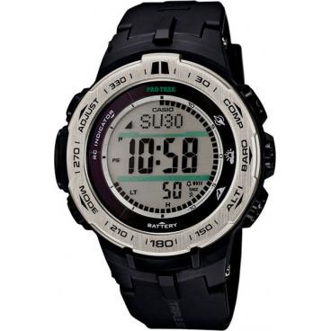 Мужские японские наручные часы Casio Pro Trek PRW-3100-1E с хронографом 1