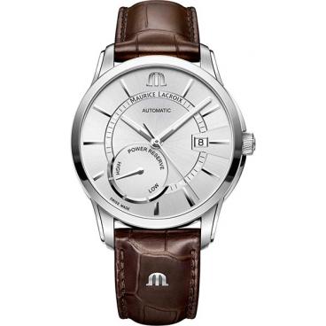 Мужские швейцарские механические наручные часы Maurice Lacroix PT6368-SS001-130-1 1