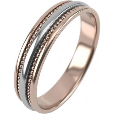 Золотое обручальное парное кольцо Graf Кольцов R-5/BK 1 Золотое обручальное парное кольцо Graf Кольцов R-5/BK 1