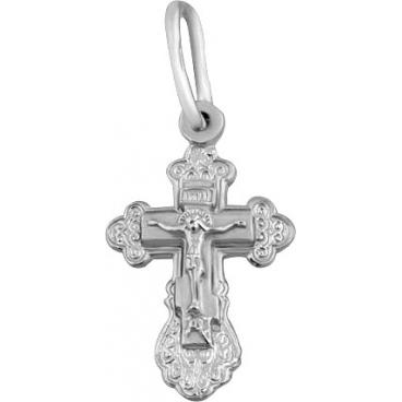 Серебряный православный крестик с распятием Национальное Достояние R051041R-nd 1 Серебряный православный крестик с распятием Национальное Достояние R051041R-nd 1