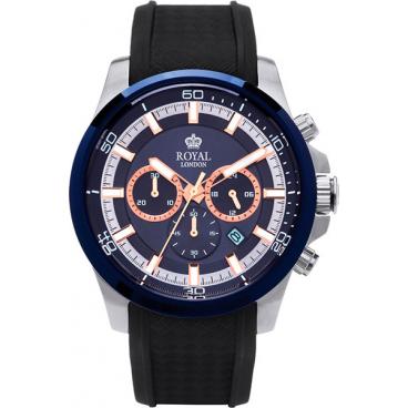 Мужские наручные часы Royal London RL-41375-03 с хронографом 1