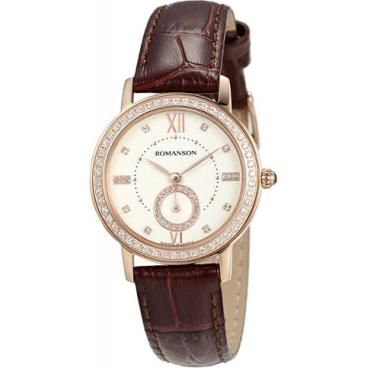 Женские наручные часы Romanson RL3240QLR(WH)BN 1 Женские наручные часы Romanson RL3240QLR(WH)BN 1