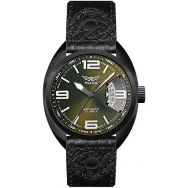 Мужские швейцарские механические наручные часы Aviator R.3.08.5.092.4 1
