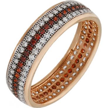 Серебряное кольцо Национальное Достояние S1-394-2P-nd с фианитами 1 Серебряное кольцо Национальное Достояние S1-394-2P-nd с фианитами 1