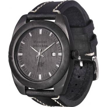 Мужские российские наручные часы AA Wooden Watches S3D-Black 1 Мужские российские наручные часы AA Wooden Watches S3D-Black 1