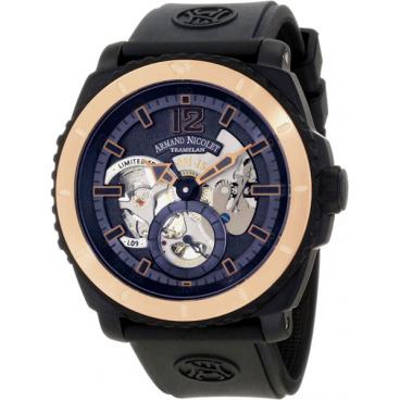 Мужские швейцарские механические наручные часы Armand Nicolet S619N-BU-G9610 1