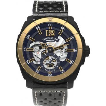 Мужские швейцарские механические титановые наручные часы Armand Nicolet S619N-BU-P760NR4 1