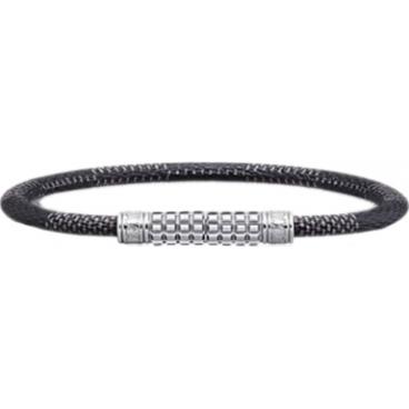 Мужской кожаный браслет Воронин Голд SB852 1 Мужской кожаный браслет Воронин Голд SB852 1