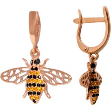 Детские золотые серьги СБ Золото SG-26/33456 с фианитами 1 Детские золотые серьги СБ Золото SG-26/33456 с фианитами 1