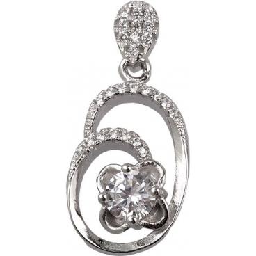 Серебряный кулон Sandara SGP286 с фианитами 1 Серебряный кулон Sandara SGP286 с фианитами 1