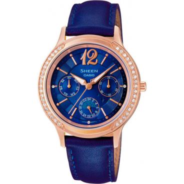 Женские японские наручные часы Casio SHE-3030GL-2A 1