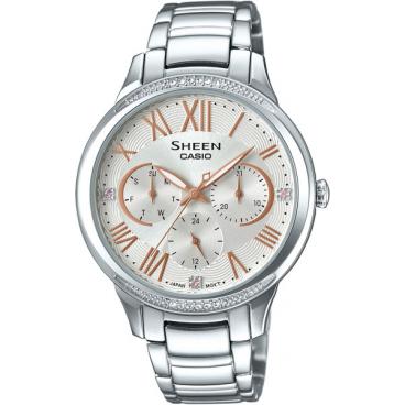 Женские японские наручные часы Casio SHE-3058D-7A 1