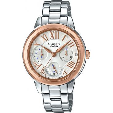 Женские японские наручные часы Casio SHE-3059SG-7A 1