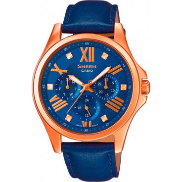 Женские японские наручные часы Casio SHE-3806GL-2A 1
