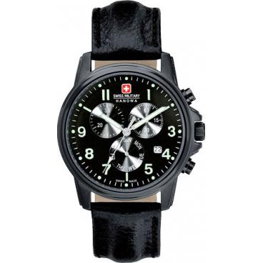 Мужские швейцарские наручные часы Swiss Military Hanowa 06-4142.13.007 с хронографом 1 Мужские швейцарские наручные часы Swiss Military Hanowa 06-4142.13.007 с хронографом 1