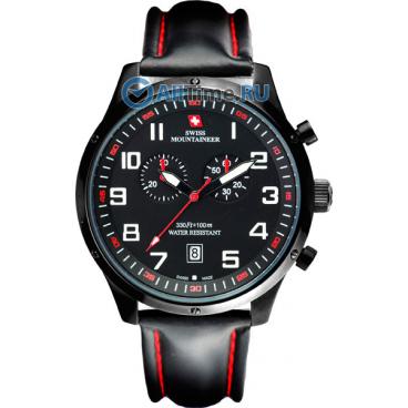 Мужские швейцарские наручные часы Swiss Mountaineer SM1224 с хронографом 1 Мужские швейцарские наручные часы Swiss Mountaineer SM1224 с хронографом 1