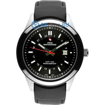 Мужские швейцарские механические наручные часы Swiss Mountaineer SM1491 1