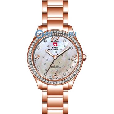 Женские швейцарские наручные часы Swiss Mountaineer SM1512 1