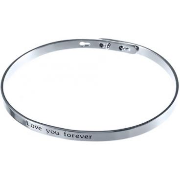 Серебряный жесткий браслет Element47 by JV SMBA0238-4/4MM 1 Серебряный жесткий браслет Element47 by JV SMBA0238-4/4MM 1