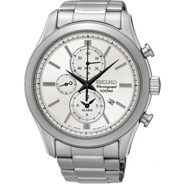 Мужские японские наручные часы Seiko SNAF63P1 с хронографом 1