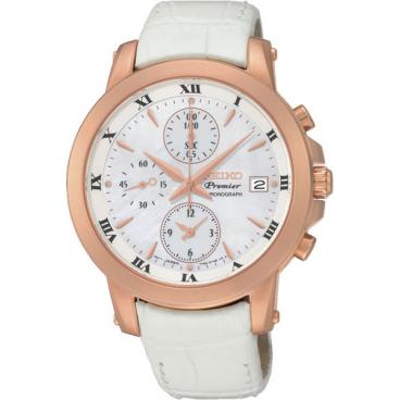 Женские японские наручные часы Seiko SNDV66P1 с хронографом 1