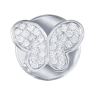 Серебряная брошь Element47 by JV SO-B0159 с цирконием 1 Серебряная брошь Element47 by JV SO-B0159 с цирконием 1