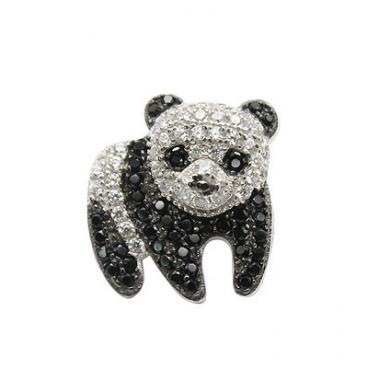 Серебряная брошь Element47 by JV SO-B0199BB с цирконием 1 Серебряная брошь Element47 by JV SO-B0199BB с цирконием 1