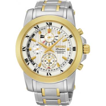 Мужские японские наручные часы Seiko SPC162P1 с хронографом 1
