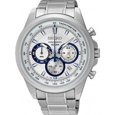 Мужские японские наручные часы Seiko SSB239P1 с хронографом 1