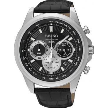 Мужские японские наручные часы Seiko SSB249P1 с хронографом 1