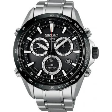 Мужские японские наручные часы Seiko SSE011J1 с хронографом 1