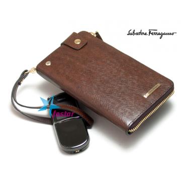 Клатч Salvatore Ferragamo H9003-5BR 1 Клатч Salvatore Ferragamo H9003-5BR 1