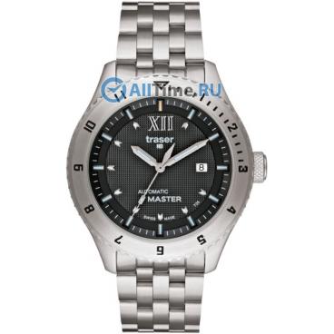 Мужские швейцарские механические наручные часы Traser TR_100222 1
