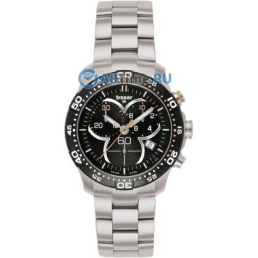 Женские швейцарские наручные часы Traser TR_100298 с хронографом 1