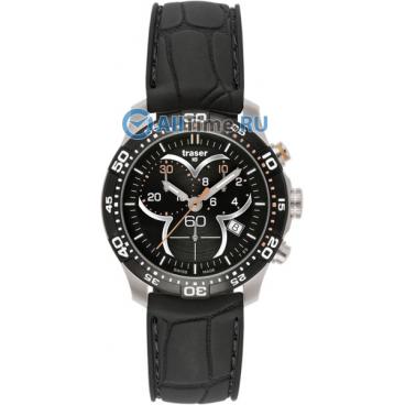 Женские швейцарские наручные часы Traser T7392.8AH.G1A.01 с хронографом 1