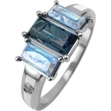 Серебряное кольцо Graf Кольцов TC4kb-k2/s с фианитами 1 Серебряное кольцо Graf Кольцов TC4kb-k2/s с фианитами 1