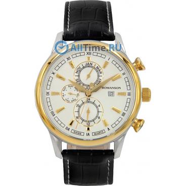 Мужские наручные часы Romanson TL1245BMC(WH)BK 1