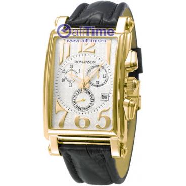 Мужские наручные часы Romanson TL6599HMG(WH) с хронографом 1 Мужские наручные часы Romanson TL6599HMG(WH) с хронографом 1
